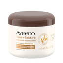 Aveeno Tone + Texture Renewing Night Cream With Prebiotic Oat, Gentle Cream Exfoliates & Moisturizes Sensitive Skin, Instantly Softens & Smooths & Intensely Nourishes, Fragrance-Free, 8 Oz