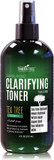 Clarifying Toner With Msm, Tea Tree & Neem Hydrosol, Complexion Control For Face & Body  Helps Reduce Appearance Of Pore Size, Controls Oil To Tone, Balance & Hydrate Skin - 8 Oz