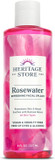 Heritage Store Rosewater, Hydrating Formula For Skin & Hair, No Dyes Or Alcohol, Vegan 8Oz Heritage Store Rosewater, Hydrating Formula For Skin & Hair, No Dyes Or Alcohol, Vegan 8Oz