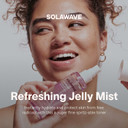 Solawave Microbiome + Skin Barrier Skincare Bundle (Cleanser, Jelly Mist & Moisturizer) With Hyaluronic Acid, Probiotics, Solabiome, Pro Vitamin B5, Gota Kula, Vitamin E Antioxidants