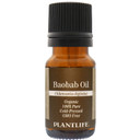 Plantlife Baobab Carrier Oil - Cold Pressed, Non-Gmo, And Gluten Free Carrier Oils - For Skin, Hair, And Personal Care - 10Ml