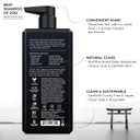 Blackwood For Men Hydroblast Moisturizing Shampoo (17 Oz) And Conditioner (7.76 Oz) Bundle - Men'S Vegan & Natural For Curly & Coarse Hair - Sulfate Free, Paraben Free, & Cruelty Free Blackwood For Men Hydroblast Moisturizing Shampoo (17 Oz) And Conditioner (7.76 Oz) Bundle - Men'S Vegan & Natural For Curly & Coarse Hair - Sulfate Free, Paraben Free, & Cruelty Free