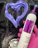 Maxim Eye Incredible Foam No Yellow Care, Incredible Mousse Conditioner, 8,45 Fl Oz No Yellow Foam Antigiallo Purple, Bundled With One Reusable Anti Fog Cloth For Eyeglasses (250 Ml Pack Of 1)