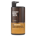 Every Man Jack 2-In-1 Daily Shampoo + Conditioner - Amber + Sandalwood | Nourishing For All Hair Types, Naturally Derived, Cruelty-Free Shampoo And Conditioner Set For Men | 24Oz -1 Bottle