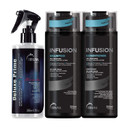 Truss Infusion Shampoo And Conditioner Set Bundle With Deluxe Prime Hair Treatment