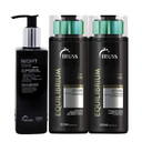 Truss Night Spa Hair Serum Bundle With Equilibrium Conditioner And Shampoo Set