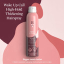 Better Not Younger Wake Up Call Hair Thickening Spray Made With Biotin, Bamboo, Burdock And Hops - Volumizing Hairspray For Women Over 40, 6 Oz