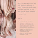 Kristin Ess Hair Rose Gold Temporary Tint - Pastel Pink Hair Color Spray For Blonde Or Light Hair, Washable, Temporary Hair Dye, 7 Fl Oz7 Fl Oz (Pack Of 1)