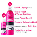 Red By Kiss Hair Glue Spray Adhesive For Lace Front Wigs Extreme Hold, Bold Hold Lace Glue, Hair Spray For Hair Styling Extra Hold, 2Oz2.1 Ounce (Pack Of 1)