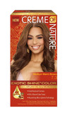 Creme Of Nature Exotic Shine Hair Color With Argan Oil From Morocco, 7.3 Medium Warm Brown, 1 Application7.3 Medium Warm Brown1 Count (Pack Of 1)