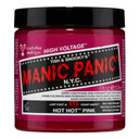 Manic Panic Hot Hot Pink Hair Dye  Classic High Voltage - Semi Permanent Hair Color - Medium Pink Shade - Glows In Blacklight  For Dark & Light Hair - Vegan, Ppd & Ammonia Free 8Oz