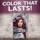 Schwarzkopf Got2B Metallics Permanent Hair Color, M69 Amethyst Chromeamethyst Chrome