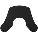 Segbeauty Hair Cutting Collar, Hair Salon Collar Hair Cutting Pad Professional Barber Hair Cutting Neck Collar For Hairdressing, Stylist Hair Collar For Haircut Hair Dye Protective Clothes Black