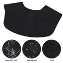 Segbeauty Hair Cutting Collar, Hair Salon Collar Hair Cutting Pad Professional Barber Hair Cutting Neck Collar For Hairdressing, Stylist Hair Collar For Haircut Hair Dye Protective Clothes Black