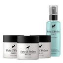 Pete & Pedro Core Four Hair Kit - Men'S Hairstlying Best Of Set | Hair Clay, Paste, Putty, & Sea Salt Spray | As Seen On Shark Tank, 2 Oz. Each