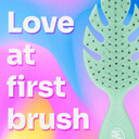 Wet Brush Go Green Mini Detangler, Green - Detangling Travel Hair Brush - Ultra-Soft Intelliflex Bristles Glide Through Tangles & Gently Loosens Knots While Minimizing Pain, Split Ends & Breakagegreen Mini Detangler