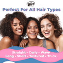 Wet Brush Original Detangler Hair Brush - Mrs - All Hair Types - Ultra-Soft Intelliflex Bristles Glide Through Tangles With Ease - Pain-Free Comb For Men, Women, Boys & Girlsmrs