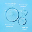 No Nothing Hair Oil  Weightless Vegan Hair Serum For Curly, Frizzy, Damaged Or Dry Hair. Smoothing Anti Frizz Hair Care Control Products. Paraben And Sulfate Free, Fragrance-Free