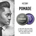 Hair Pomade For Men By Victory Barber & Brand | Menã¢ÂS Hair Products Made In The Usa | Water Based Pomade For Men | Hair Wax For Men With High Shine | Strong Hold Pomade To Make Your Grandpa Proud