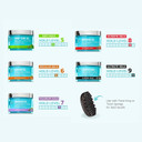 Kiss Colors & Care Braid Gel Extreme Hold, 6 Oz -Nourishing, Adds Shine, Moisture Boosting, Long Lasting Hold, For All Hair Types