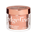 Red By Kiss Edge Fixer Hair Shine Gel, 24 Hour Max Hold, Non-Flaking, Biotin B7 Infused, Natural Styling, Professional Edge Control Wax, Perfect For Braiding (Sweet Peach)