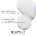 Joico Defy Damage Protective Shampoo | For Color-Treated Hair | Strengthen Bonds & Preserve Hair Color | With Moringa Seed Oil & Arginine
