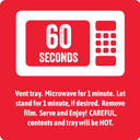 Hormel Compleats Chicken Alfredo Microwave Tray, 10 Oz. (6 Pack)