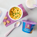 Annie'S Microwavable Macaroni And Cheese Cups, Deluxe Rich & Creamy, Shells & Classic Cheddar, 1 Cup (Pack Of 12)