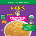 Annie'S Organic Bunny Pasta & Chicken Broth Soup, 14 Oz