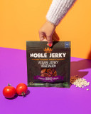 Noble Jerky - Vegan, Vegetarian, Plant Based Snack, Non-Gmo (Bbq, 12 Bags (70 Gram Bags))