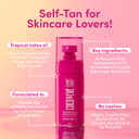 Coco & Eve Antioxidant Face Tanning Micromist. Sunless Self Tanning Face Mist With Antioxidants To Boost Hydration. Quick, Flawless, Streak Free Face Tan. (2.54 Fl Oz) / (75Ml)