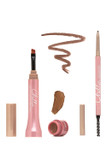Chella Eyebrow Pencil Eyebrow Cream Combo, Light Brown