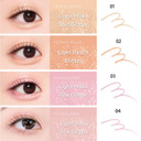 Bbia Last Glitter Highliner 4 Colors  Shimmering Liquid Eyeliner, Multi Glitter Pen Eye Liner, Long-Lasting, Quick Drying & Fixing, Anti-Smudge, Highlighting, K-Beauty, Korea Makeup (03 Dewy Pink)03 Dewy Pink