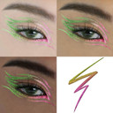 Focallure Chameleon Liquid Eyeliner,Intense Color Shifting Eyeliner Pen,Metallic Multi-Reflective Finish,Waterproof,Smudge-Proof,Ultra-Fine Tip,Rose Garden02 Rose Garden