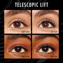 L'Oreal Paris Telescopic Lift Mascara, Lengthening And Volumizing Eye Makeup, Lash Lift With Up To 36Hr Wear, Washable, Black, 0.33 Fl Ozwashable Black