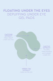 Florence By Mills Floating Under The Eyes Depuffing Gel Pads, Look Alive Brightening Eye Cream