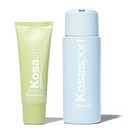 Kosas Skincare Set For Your Body - Chemistry Deodorant, Aluminium And Baking Soda Free (Serene Clean) And Kosasport Good Body Skin Body Wash Duo