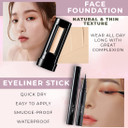 The Nbp Multi Way Korean Makeup Palette For Minimalist Women  All In One Cosmetic Minimalism Travel Beauty Kit With Face Foundation, Lipstick Lip Color, Eyeshadows, Brushes & Waterproof Eyeliner (Kit-Margaret)Kit-Margaret