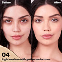 Kosas Mini Revealer - Medium Coverage Makeup, Conceals Dark Circles Under The Eyes, Dark Spots And Blemishes (Tone 04)Tone 04