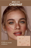 2 Pcs Freckle Pen Set, Quick Create Realistic Sunkissed Fake Freckles Makeup, Lifelike Waterproof Long Lasting Soft Dot Spot Faux Freckle Makeup Pen (Chestnut & Dark Brown)Chestnut & Dark Brown