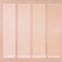 Amuse Seoul Dew Power Vegan Cushion 02 Healthy | Beige | Dewy, Glow, Long-Lasting, Double Coverage, Bright Finish, Clean Beauty, Vegan02 Healthy