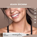 Freckle Pen 2 Colors Waterproof Lasting Natural Like Face Freckle Makeup Pen 2 Pcs 0.17 Fl Ozlight And Dark Brown