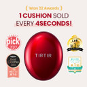 Tiritr Mask Fit Red Cushion Foundation | Japan'S No.1 Choice For Glass Skin, Long-Lasting, Lightweight, Buildable Coverage, Radiant Semi-Matte Finish, All Skin Types, Korean Cushion Foundation17C Porcelain