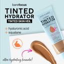 Wet N Wild Bare Focus Tinted Hydrator Matte Natural Finish, Oil-Free Tinted Face Moisturizer Makeup, Hyaluronic Acid, Squalane, Sheer To Medium Coverage, Tan Medium Deeptan Medium Deep