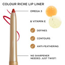 Lã¢ÂOrã£Â©Al Paris Colour Riche Lip Liner With Omega 3 And Vitamin E, Au Naturale, 0.007 Ozau Naturale1 Pack