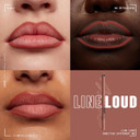Nyx Professional Makeup Line Loud Lip Liner, Longwear And Pigmented Lip Pencil With Jojoba Oil & Vitamin E - Ambition Statement (Warm Peach Brown)06 Ambition Statement