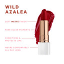 Flower Beauty Petal Pout Lipstick - Cruelty Free - Nourishing & Highly Pigmented Lip Color With Antioxidants (Wild Azalea - Matte)Wild Azalea