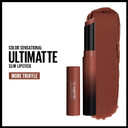 Maybelline Color Sensational Ultimatte Matte Lipstick, Non-Drying, Intense Color Pigment, More Truffle, Cocoa Brown, 1 Count999 More Truffle