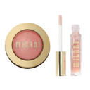 Milani Baked Blush - Petal Primavera +Keep It Full Maxxx Balmshell Lip Plumping Balm - Balmshell