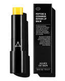 Allies Of Skin Peptide & Ceramide Repair Lip Balm With Palmitoyl Tripeptide-5, Ceramide Np, Sea Buckthorn Oil, Avocado Oil, Sunflower Seed Oil, Shea Butter, Vitamin C & E. 3.8G/ 0.13 Oz